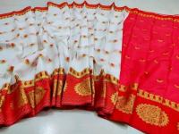 Soft silk katan sharee