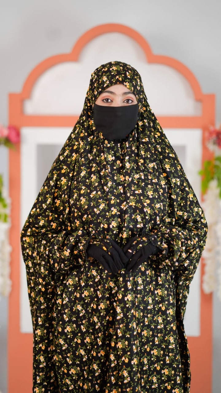 Salah long khimar