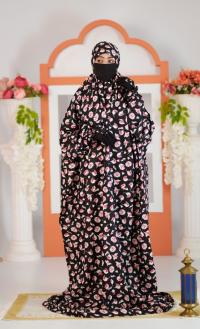 Salah long khimar