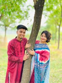 Sharee Panjabi Couple Set