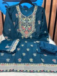 Indian Chinon Georgette Three Piece