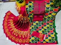 Sharee Panjabi Couple with Blouse Piece