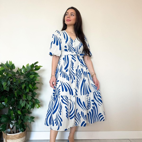 Fashionable Linen Long Kurti at Nazmas - Lowest Price in Bangladesh