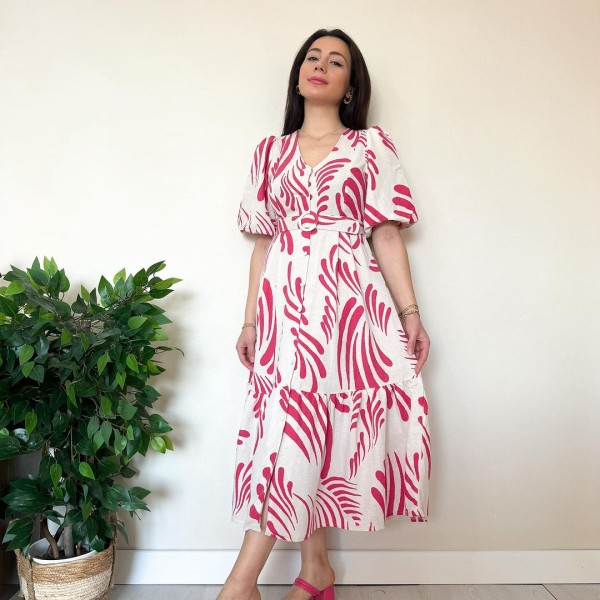 Linen Long Kurti at Nazmas - Affordable Price Shop Online Bangladesh