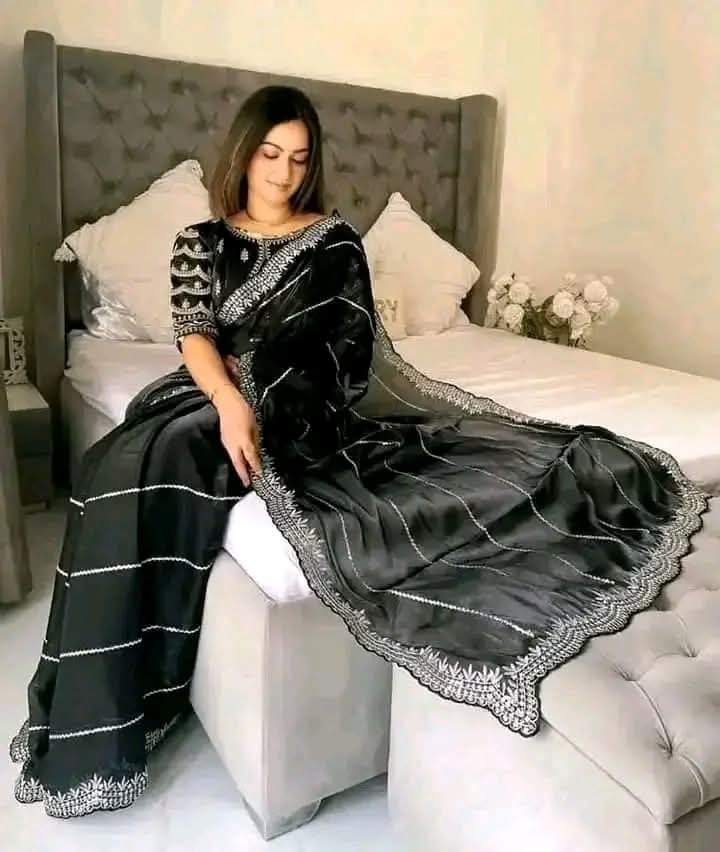 Georgette Sharee with Blouse Piece