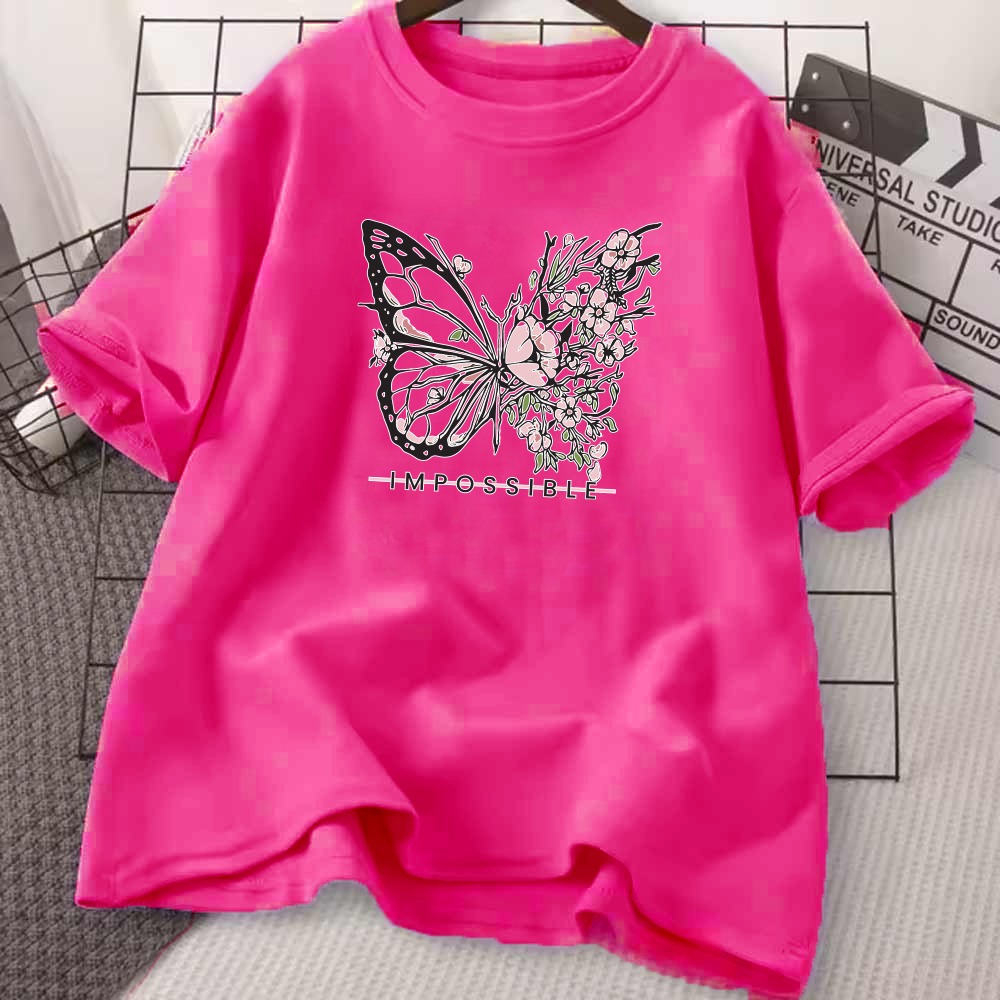 Drop Shoulder Ladies T-shirt