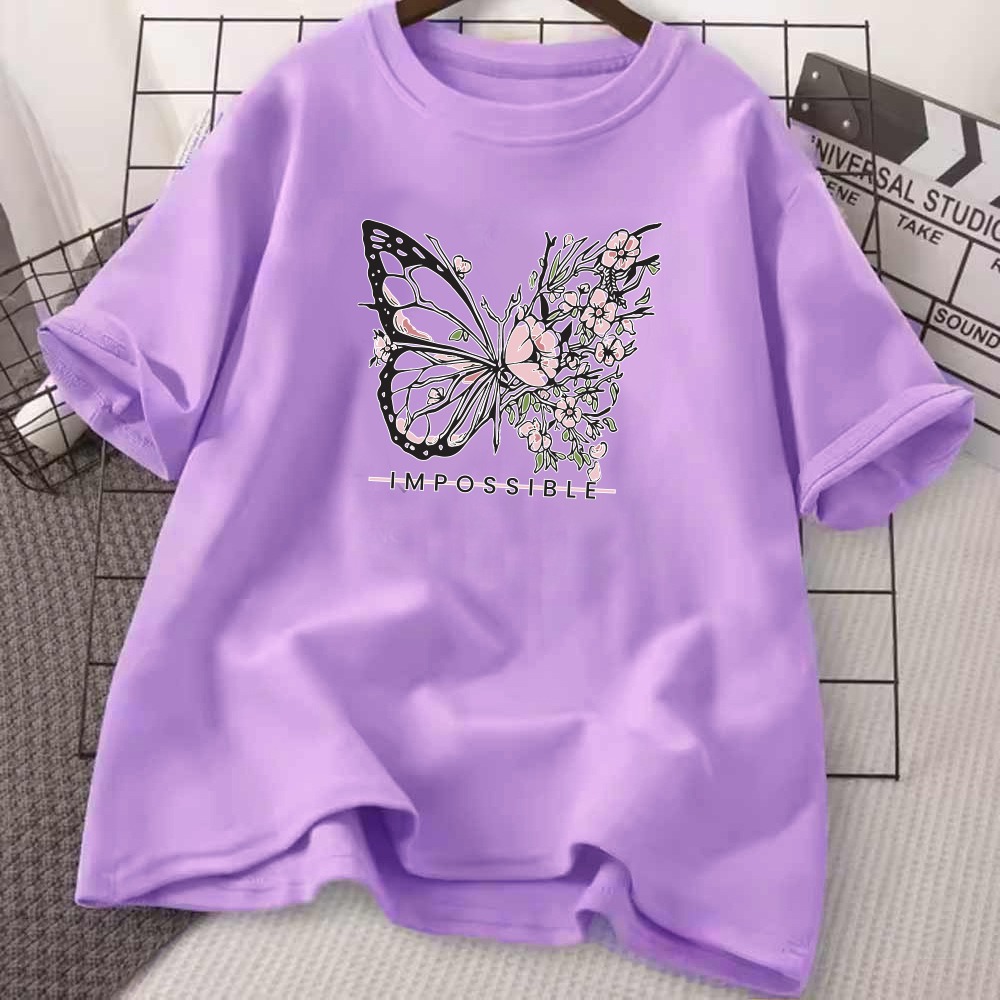 Drop Shoulder Ladies T-shirt