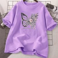 Drop Shoulder Ladies T-shirt