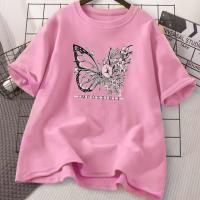 Drop Shoulder Ladies T-shirt