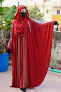 Premium Abaya Borka with Hijab