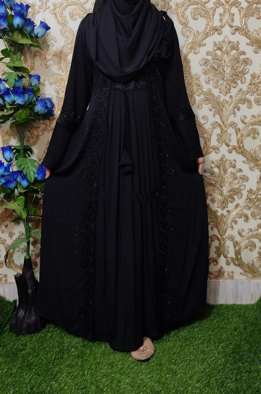 Embroidery Borka with Hijab