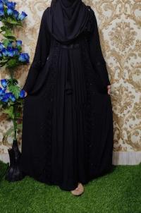 Embroidery Borka with Hijab