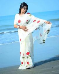 Chanderi silk sharee