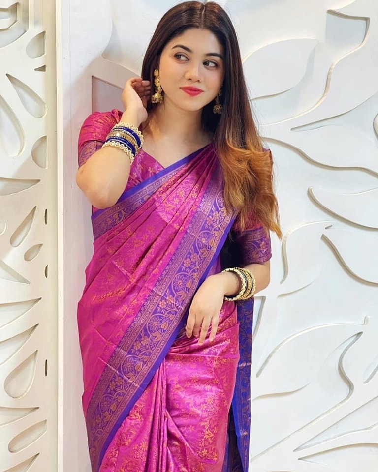 Kanjivaram katan Sharee