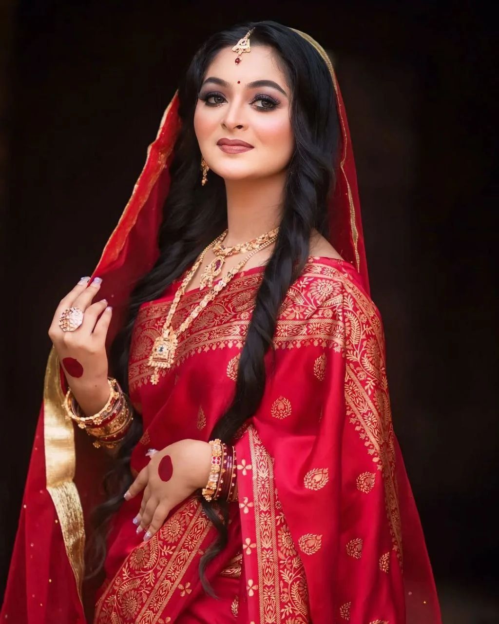 Japani Silk Skin Print Sharee with Blouse Piece