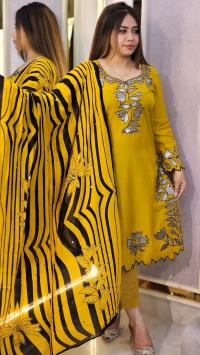 Embroidery Sequence Three Piece