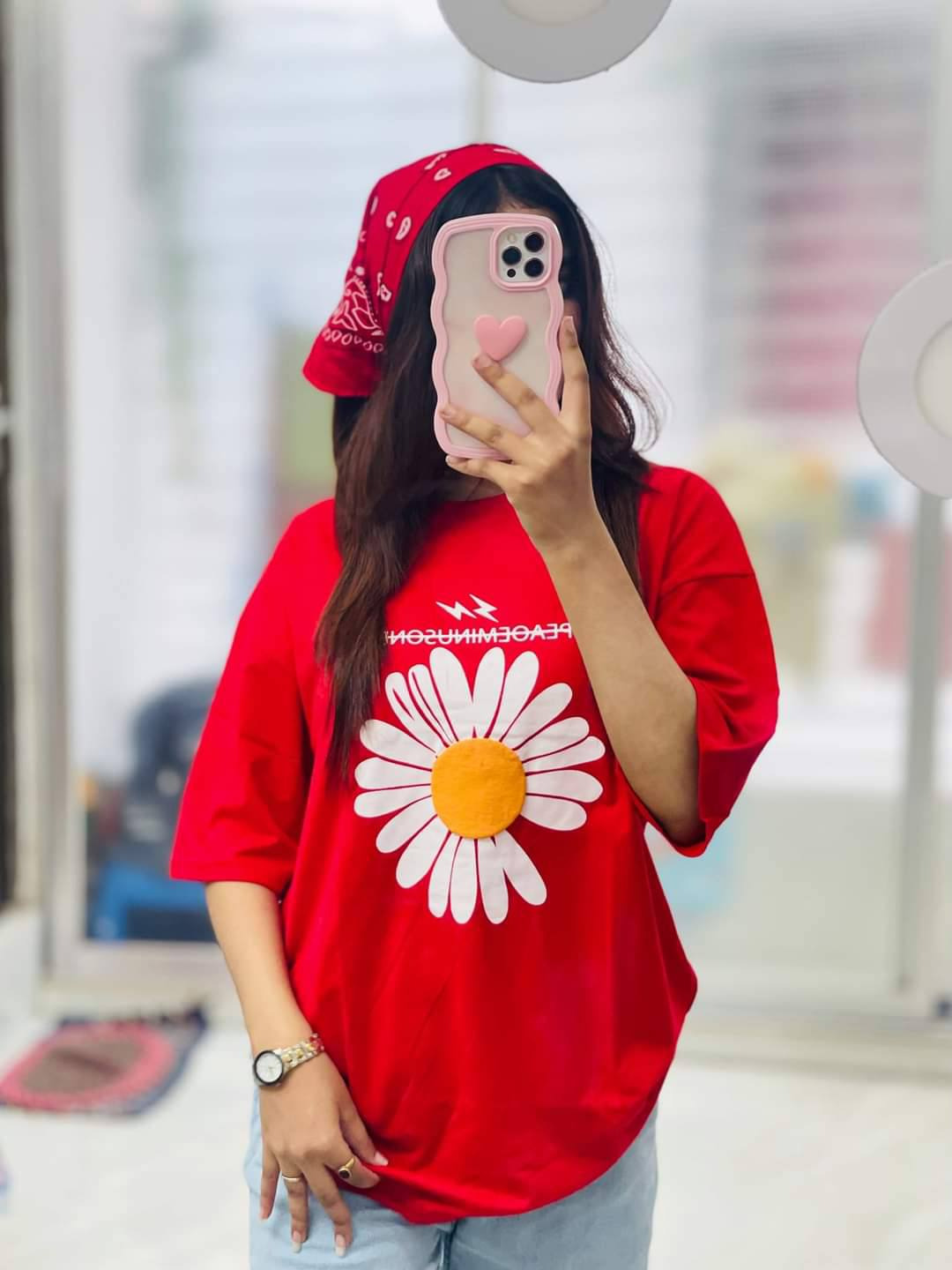 Drop Shoulder Ladies T-shirt 41