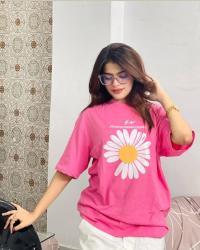 Drop Shoulder Ladies T-shirt