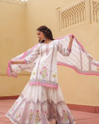 Sharara Three Piece