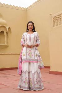 Sharara Three Piece