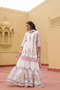 Sharara Three Piece