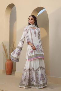 Sharara Three Piece