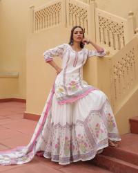 Sharara Three Piece