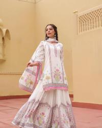 Sharara Three Piece