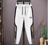 Black Cargo Stripe Sweatpants Joggers