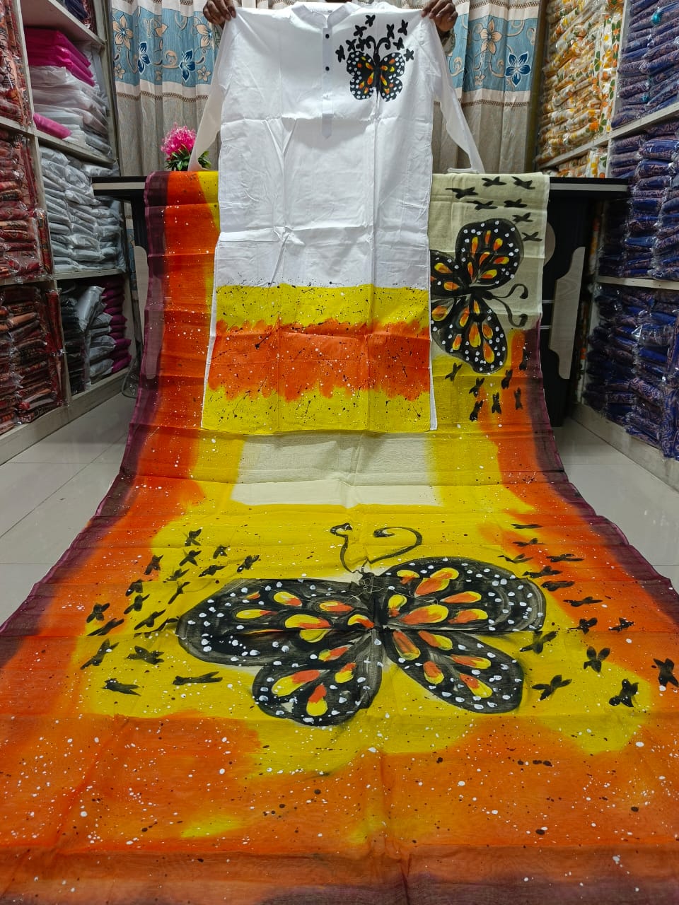 Sharee Panjabi Couple Dress