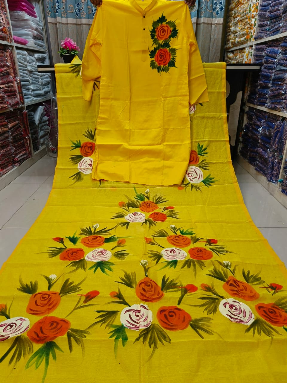 Sharee Panjabi Couple Dress