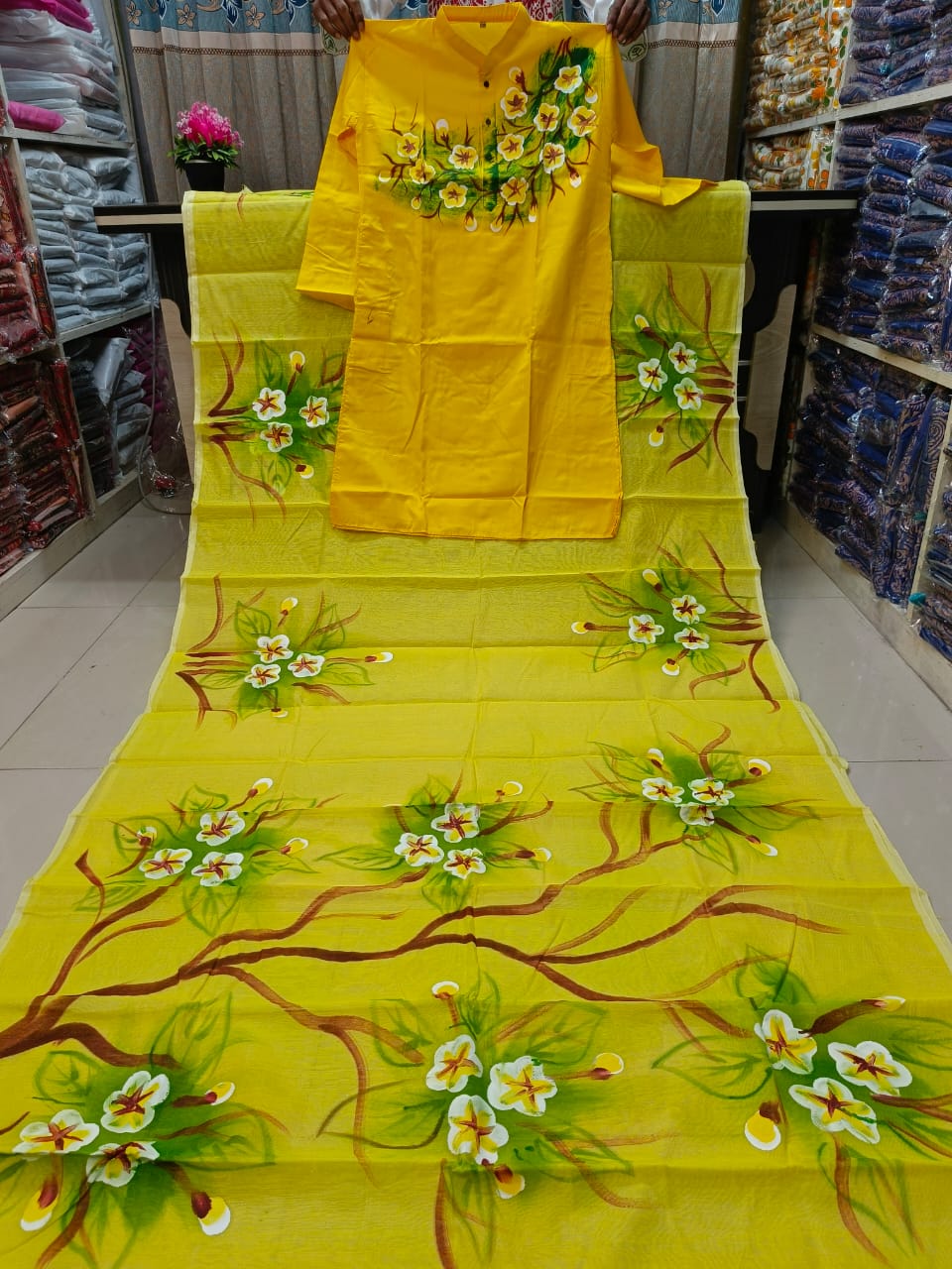 Sharee Panjabi Couple Dress