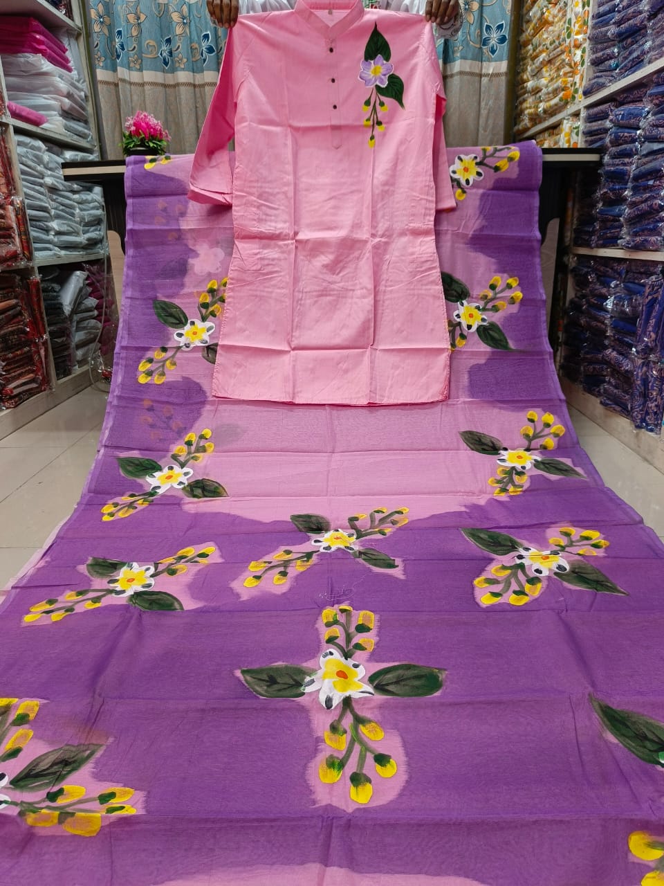Sharee Panjabi Couple Dress