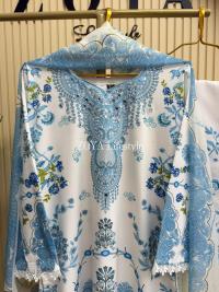 Georgette Readymade Three Piece
