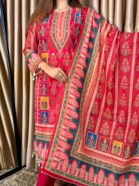 Georgette Readymade Three Piece
