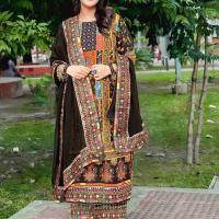 Georgette Readymade Three Piece