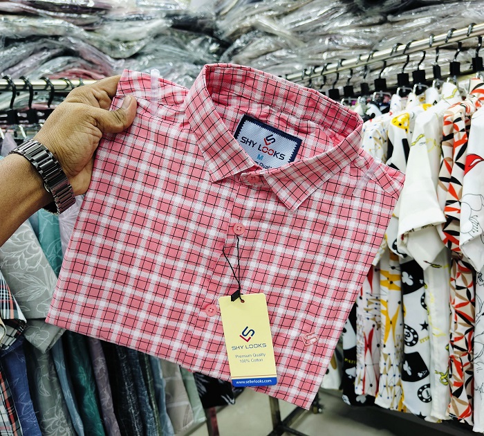 Pure Cotton full Sleeve Check Shirt