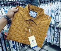 Pure Cotton full Sleeve Check Shirt