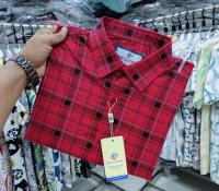 Pure Cotton full Sleeve Check Shirt