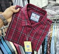 Pure Cotton full Sleeve Check Shirt