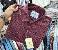 Pure Cotton full Sleeve Check Shirt