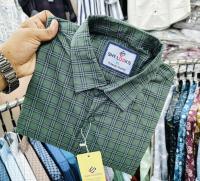 Pure Cotton full Sleeve Check Shirt