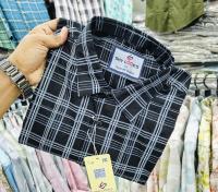 Pure Cotton full Sleeve Check Shirt
