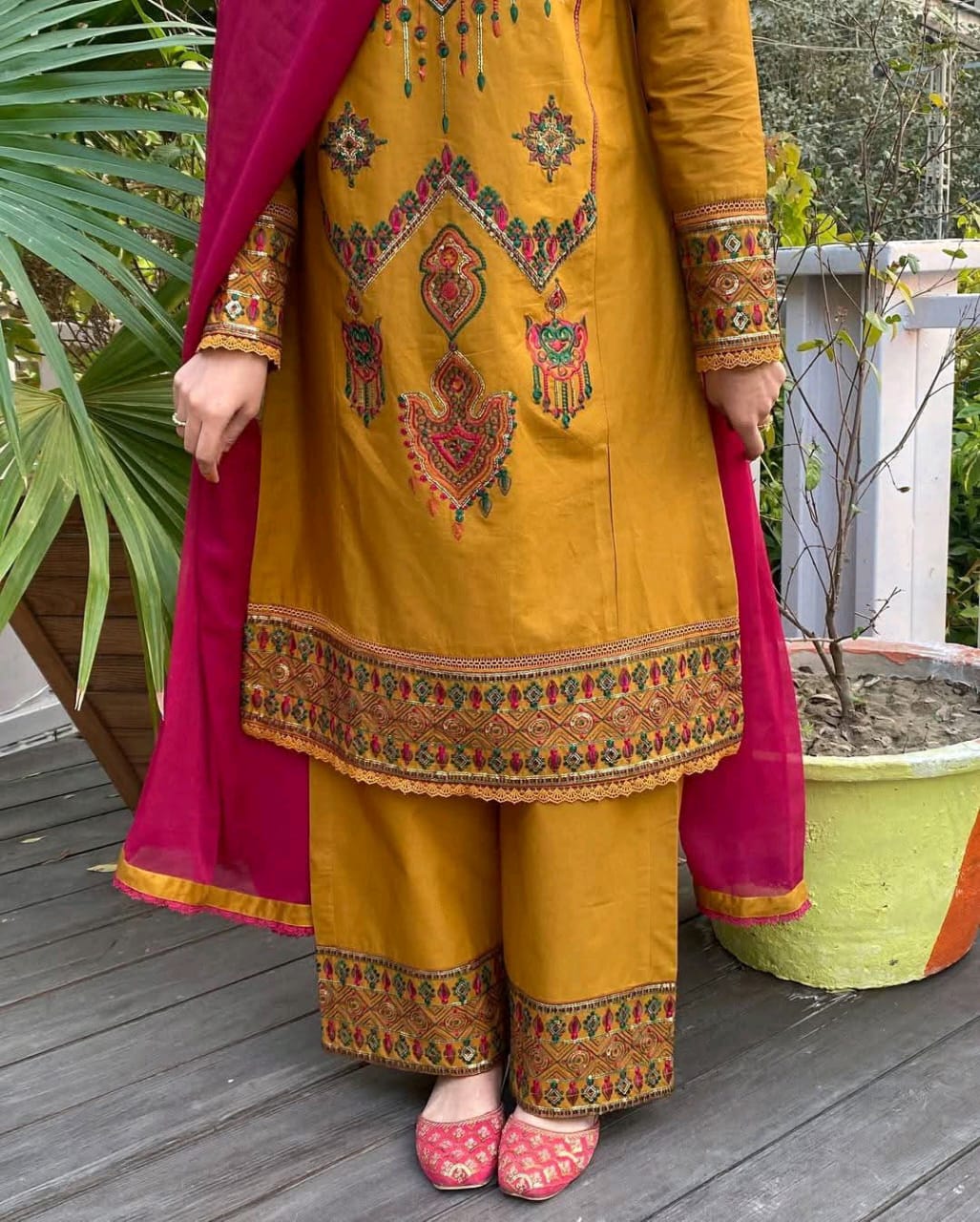 Sequence Embroidery Three  Piece