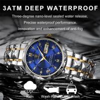 POEDAGAR 615 Diamond Cut Watch For Men