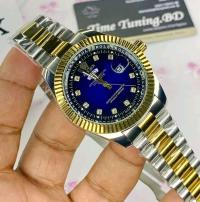 Gold Quartz  Watch For Men