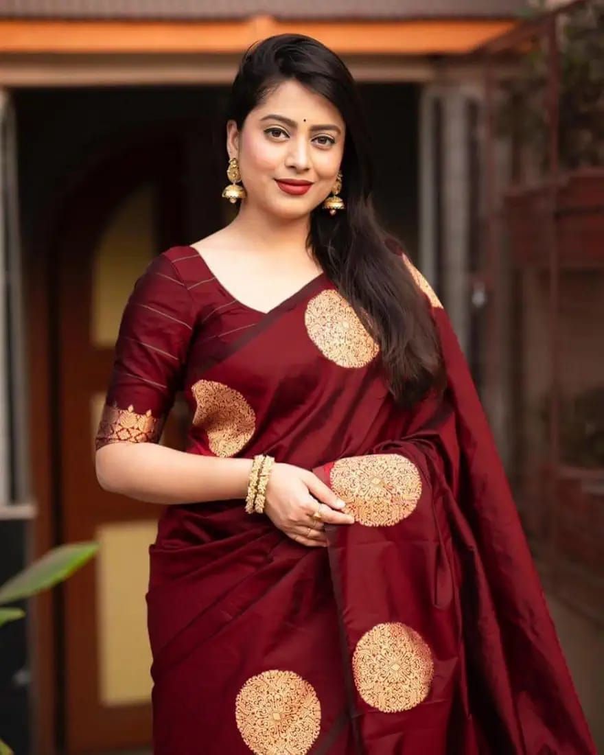 Silk Sharee with Blouse Piece