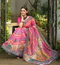 Digital Print Sharee with Blouse Piece