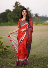 Digital Print Sharee with Blouse Piece