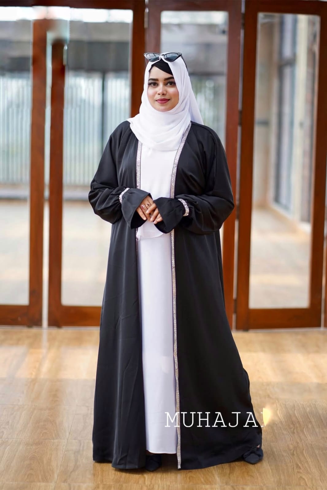 Borka Set with Koti Inner and Hijab